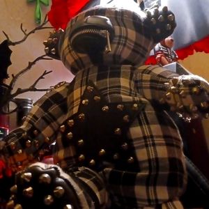 🖤Punk Star Tormented Teddy Back Pack!